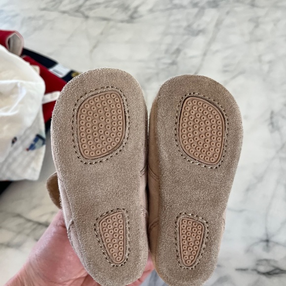 New Pehr Suede Babble Bootie, Rose, 12-18 Months - Picture 2 of 4